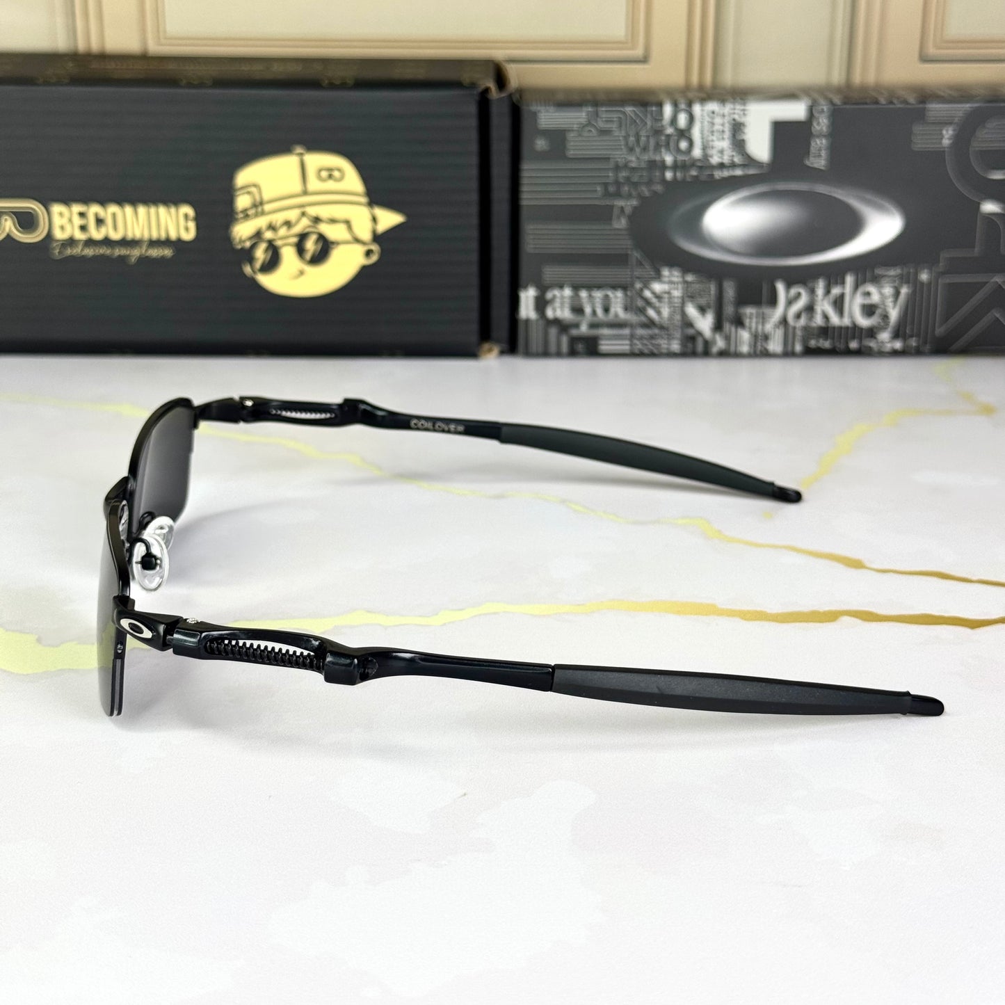 Oakley Coilover All Black Premium Metálica