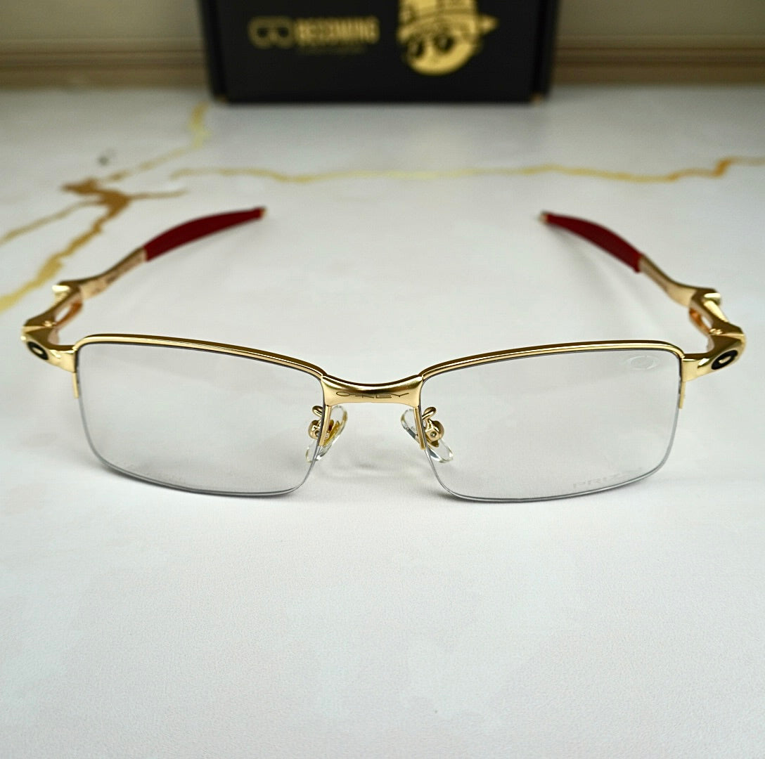Oakley Fotocromática Medio Marco (Goma Vinotinto)