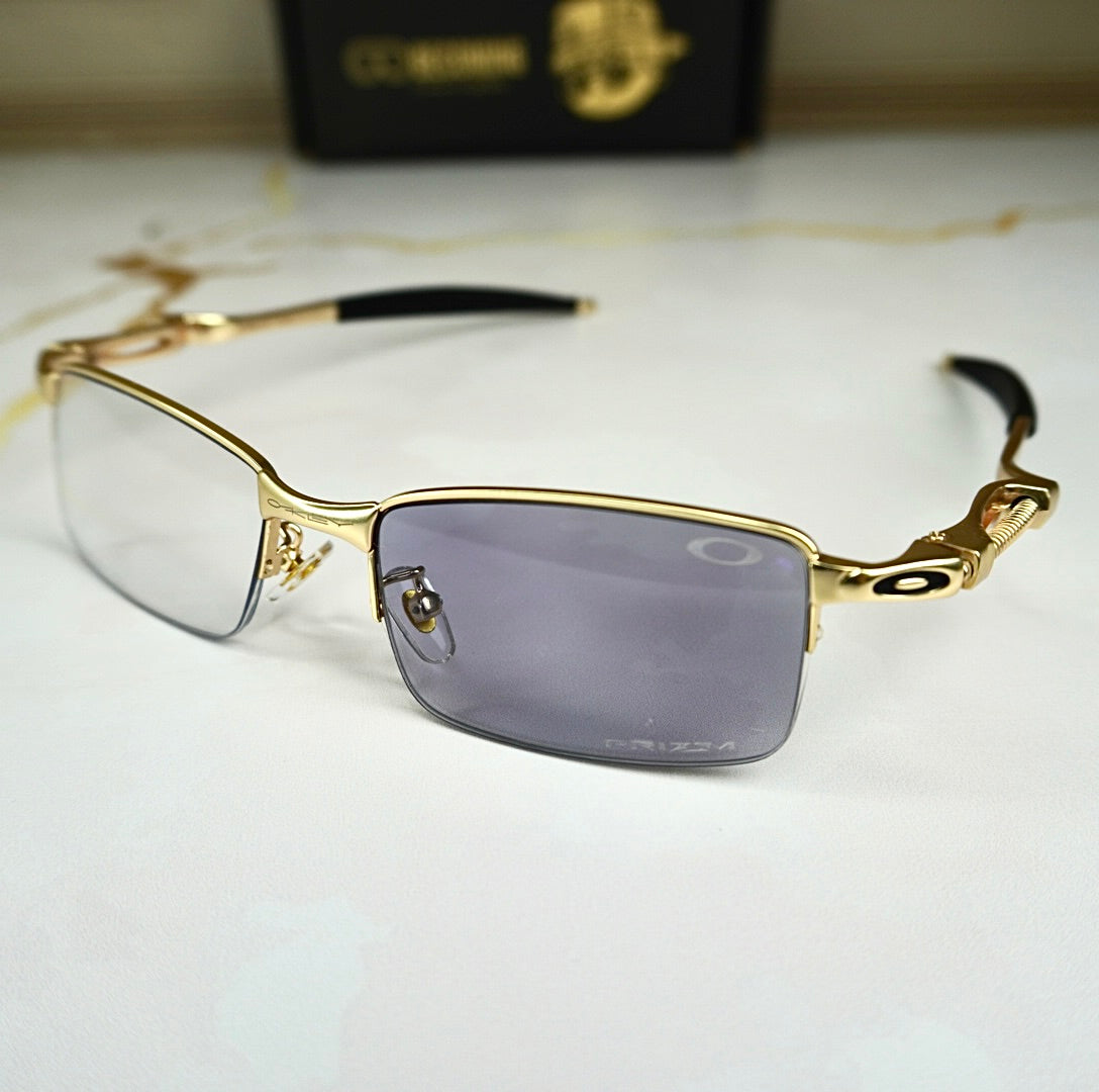Oakley Fotocromáticas Medio Marco (Goma Negra)
