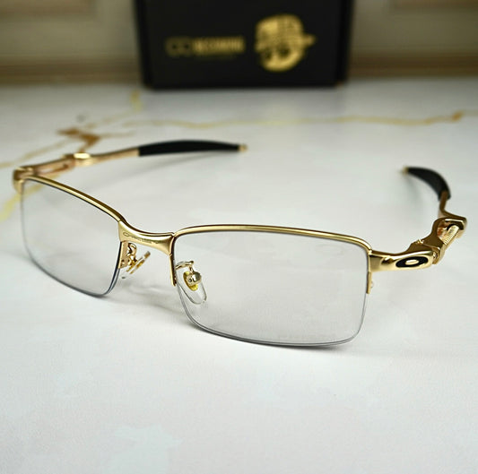 Oakley Fotocromáticas Medio Marco (Goma Negra)