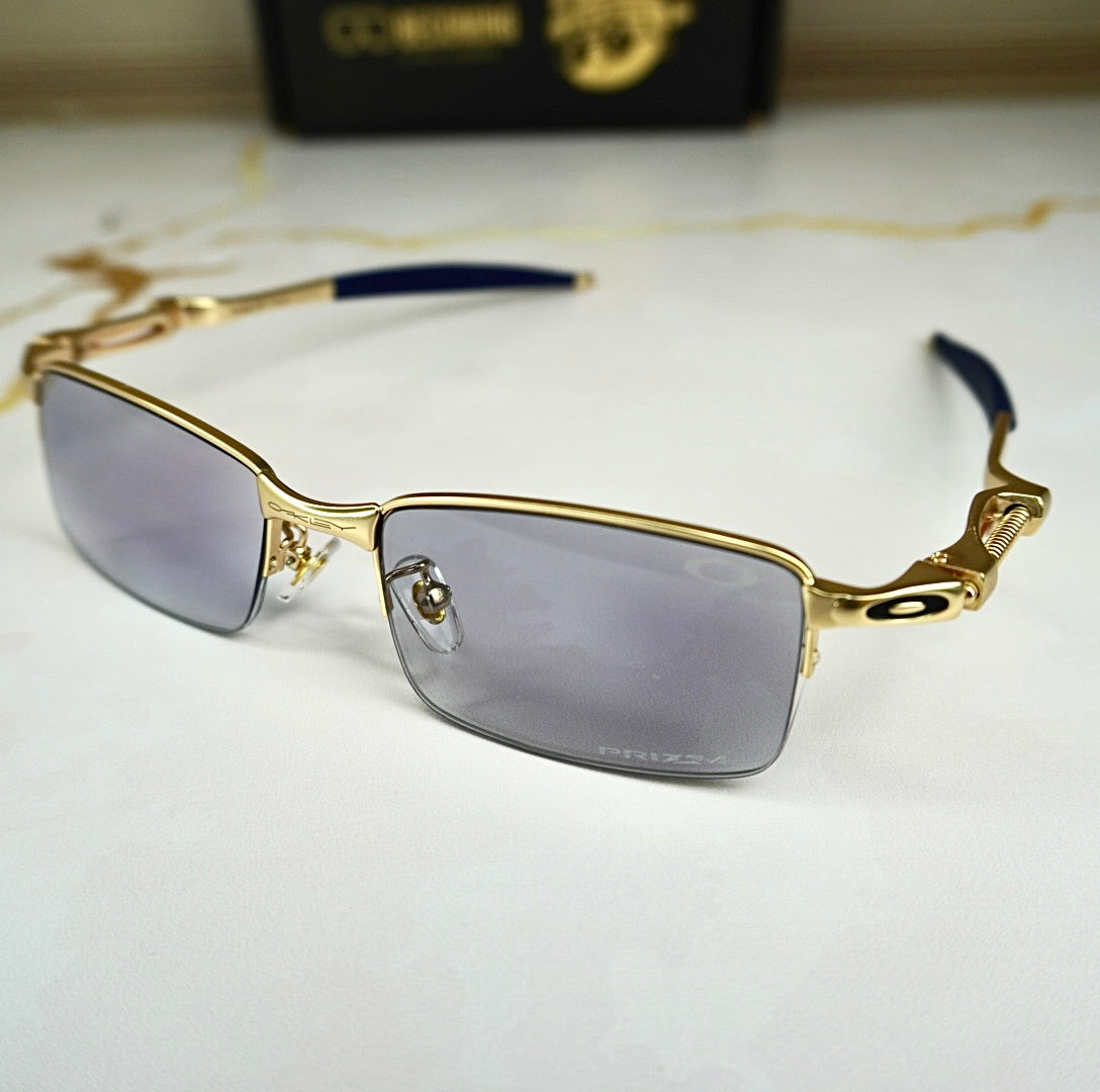 Oakley Fotocromáticas Medio Marco (Goma Azul Oscuro)