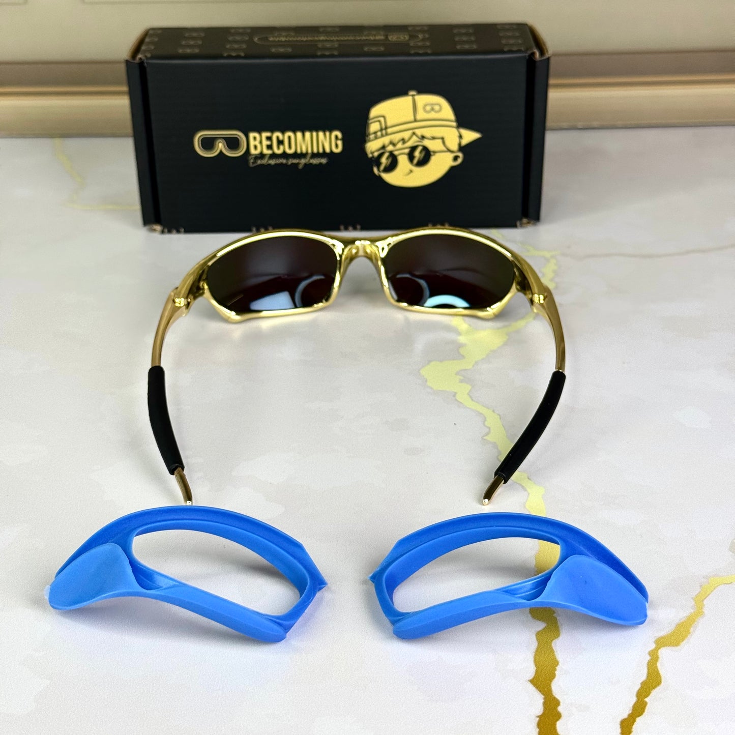 Oakley Juliet + Blinders Semimetálicas