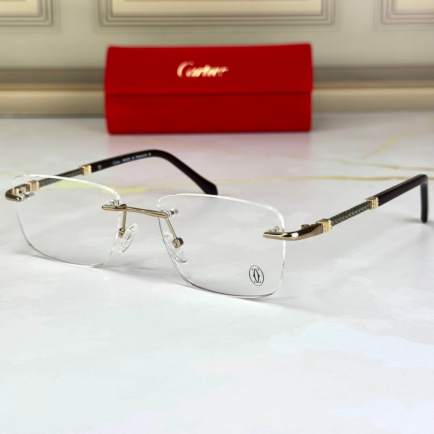 Montura Premium 3 Piezas Dorada