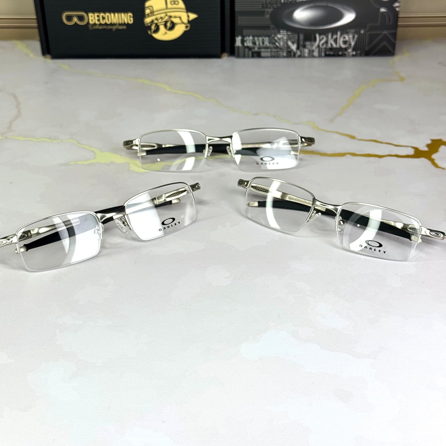 Oakley Coilover Premium (Medio Marco, Plate)