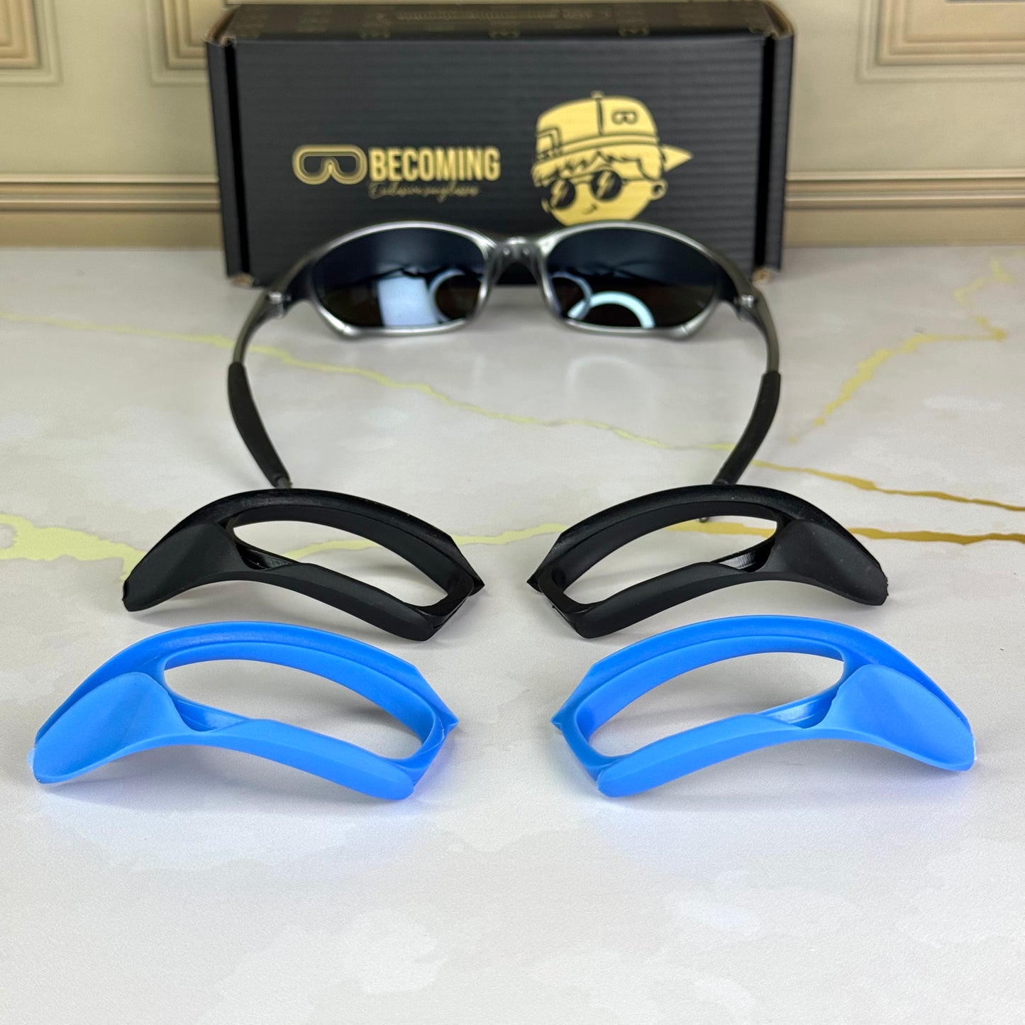 Juliet + 2 Blinders (Azul y negro)