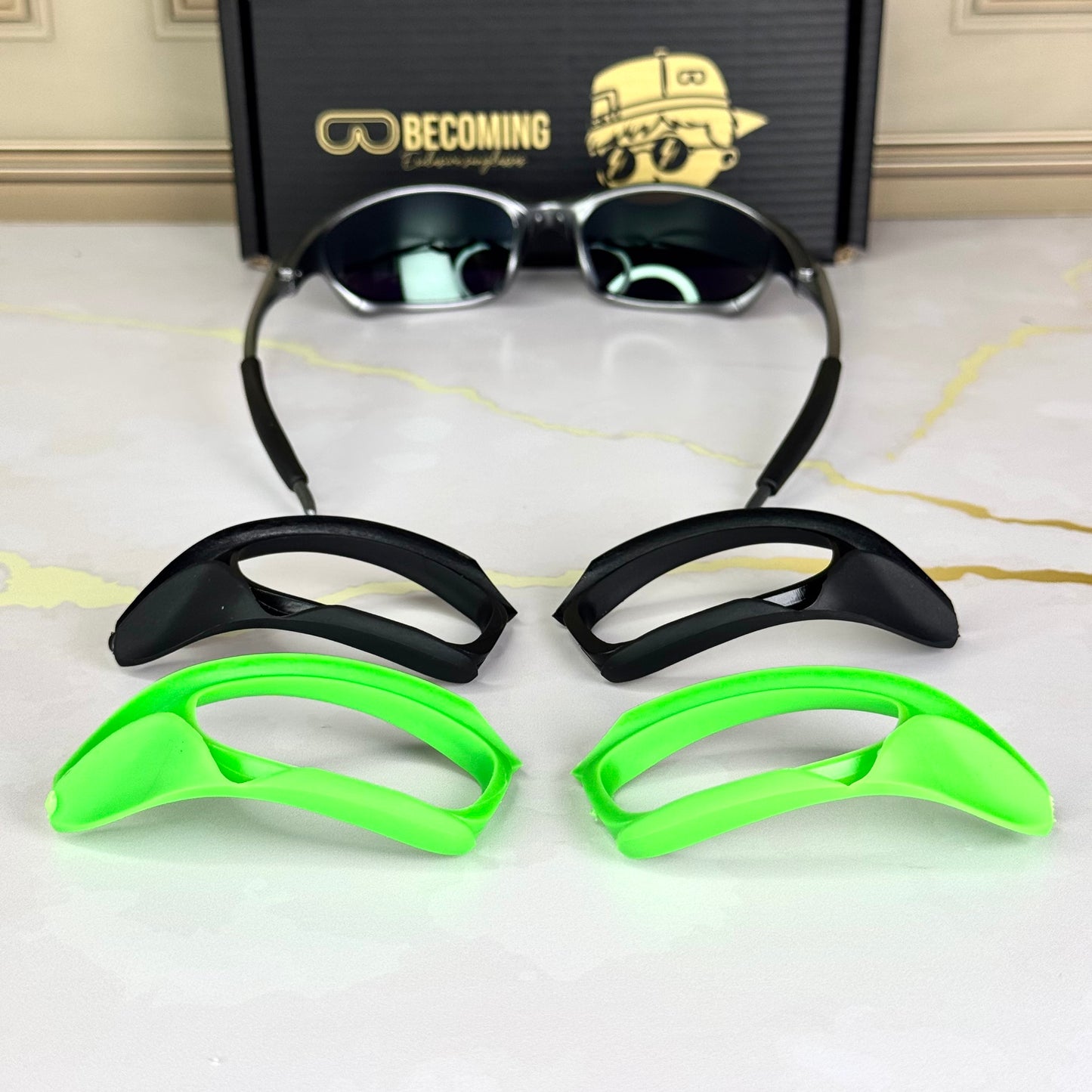 Juliet + 2 Blinders (Verde y Negro)