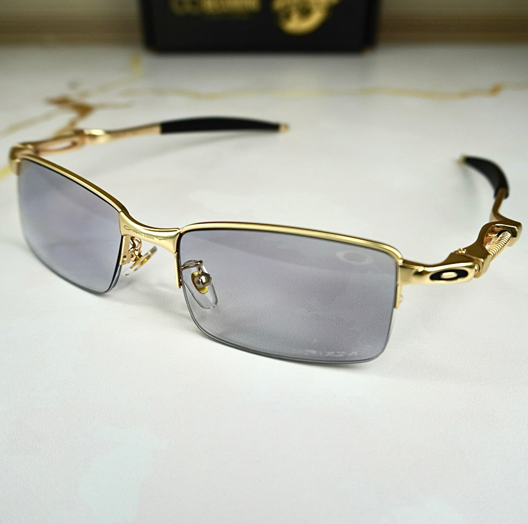 Oakley Fotocromáticas Medio Marco (Goma Negra)